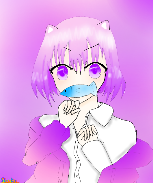 猫耳女の子