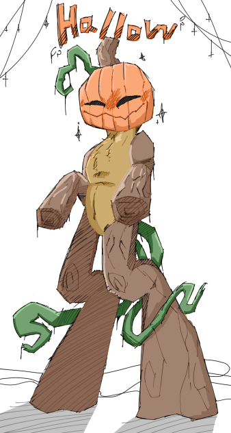 •Pumpkin man•
