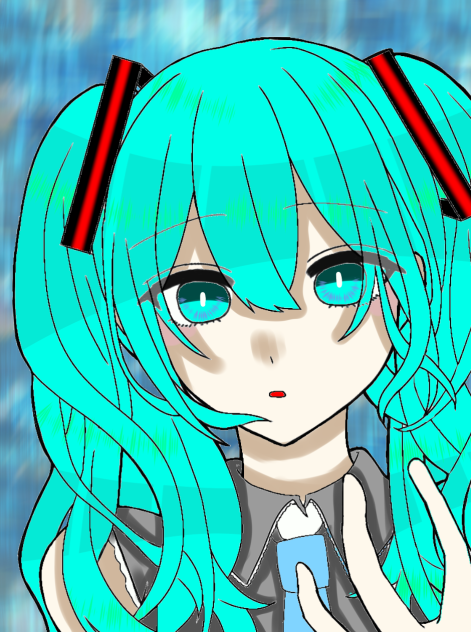 こるり🙅‍♀️🌙さんの線画借りました‼︎