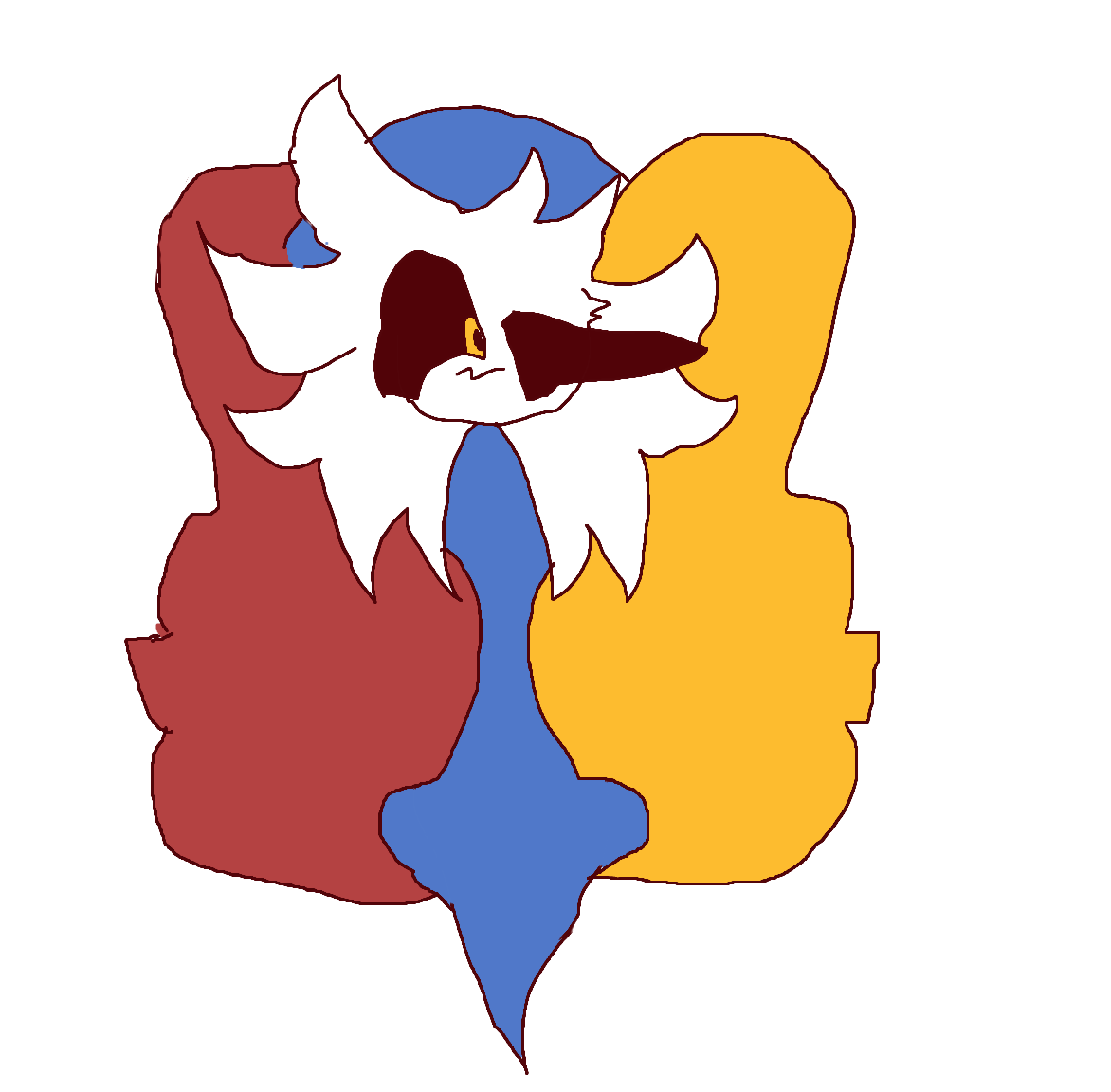 the prototype on a laptop - ibisPaint