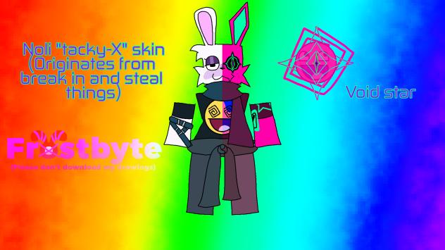 forsaken tacky-X noli skin