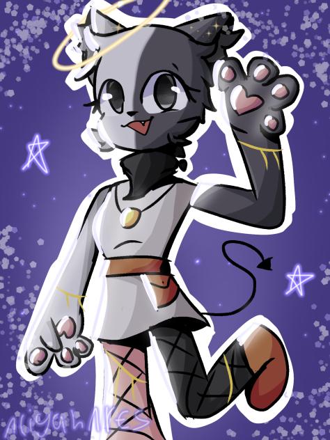 another clover's oc, angel
