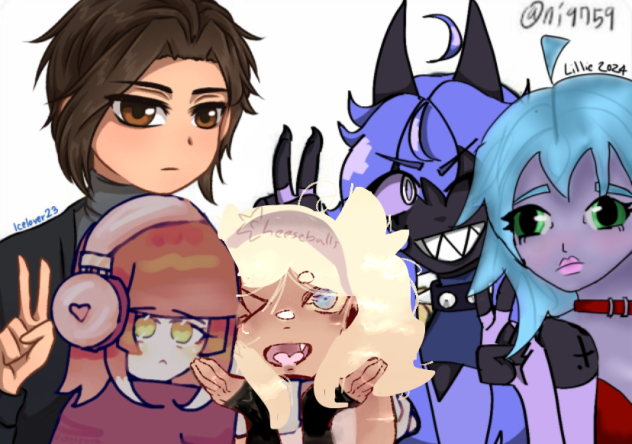 Group collab but finished - ibisPaint