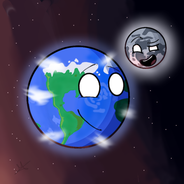 Earth and Luna