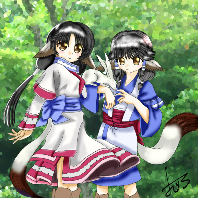 エルルゥとアルルゥ(うたわれるもの)