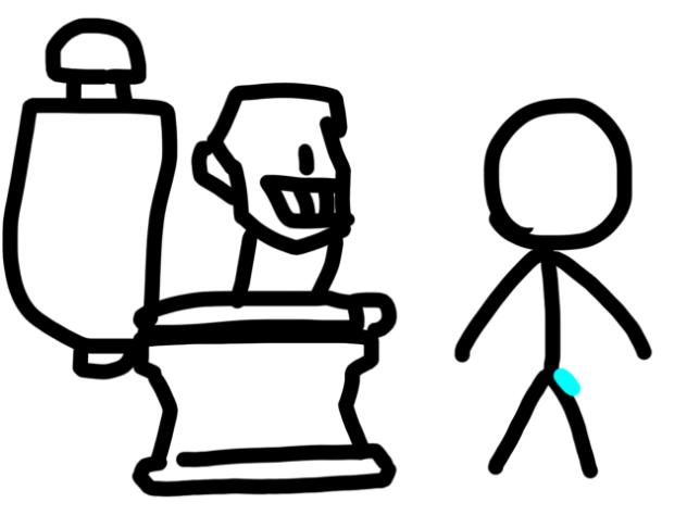 Skibidi Toilet Crucification