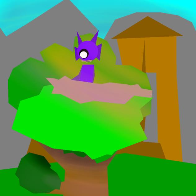 Me as splunko durple in blob town