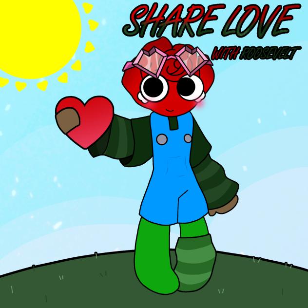 SHARE LOVE WITH ROOSEVELT!