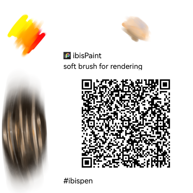 the brush I use - ibisPaint