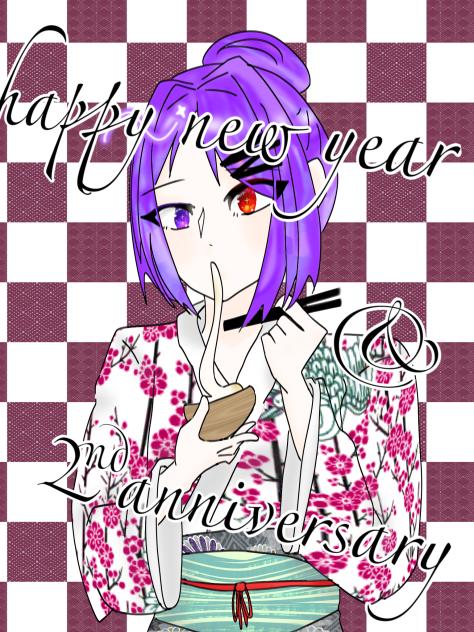 happy new year & 2nd anniversary