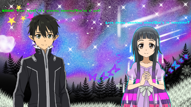 Kirito and Yui