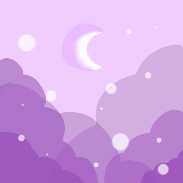 Moon Sky 🎑 - ibisPaint