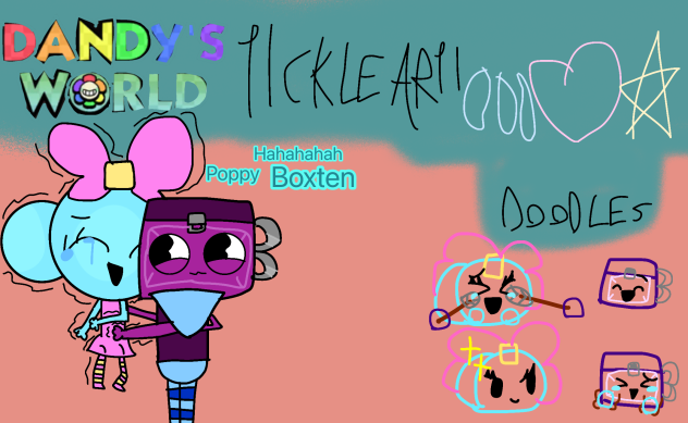 Tickles poppy boxten dandy’s world