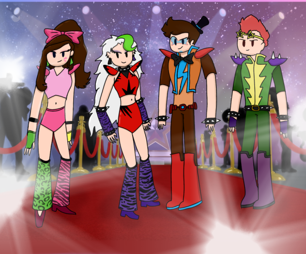 Glamrock animatronics human versions
