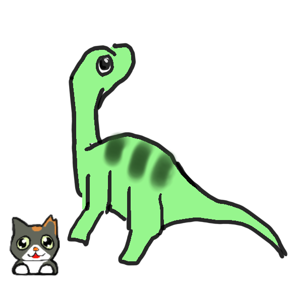 ブロントザウルス🦕