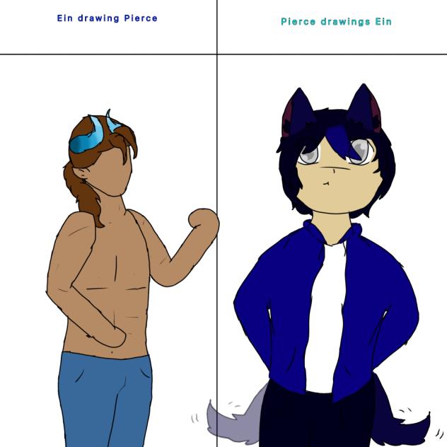 If Ein an Pierce draw eachother
