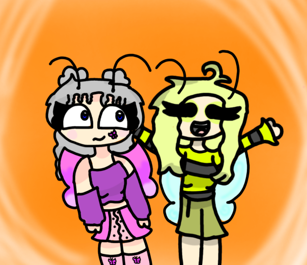 tamia and viola in a halloween costume