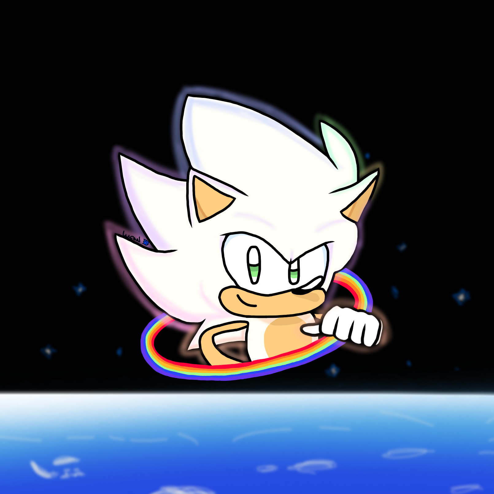 Hyper Sonic - ibisPaint