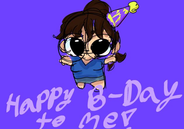 It’s my b-day!