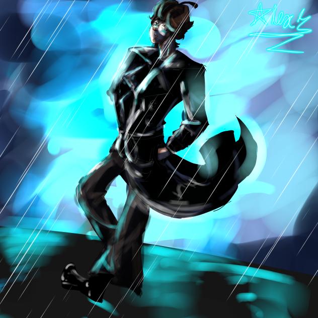 just a rainy day