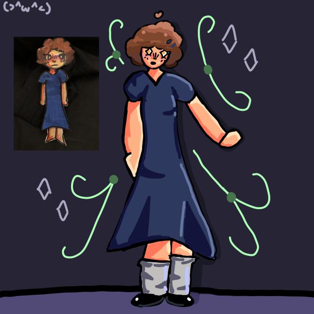 My paper doll oc