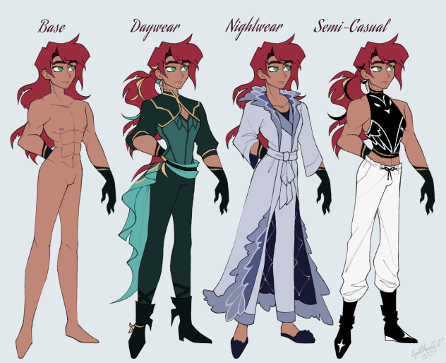 OC Concept Outfits