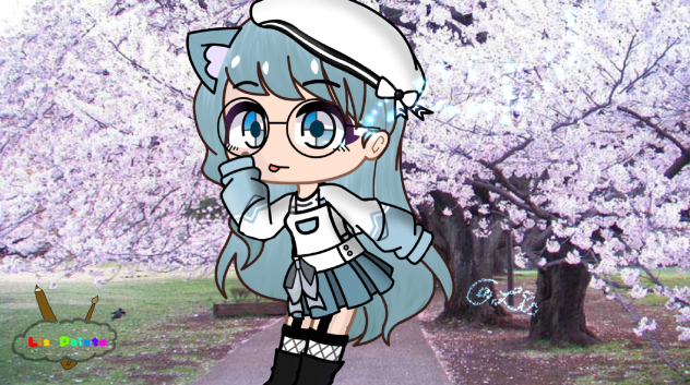 My cousin wanted me to edit her oc so…