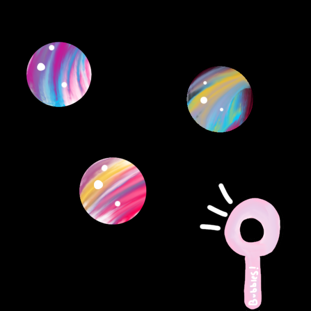 colourful bubbles