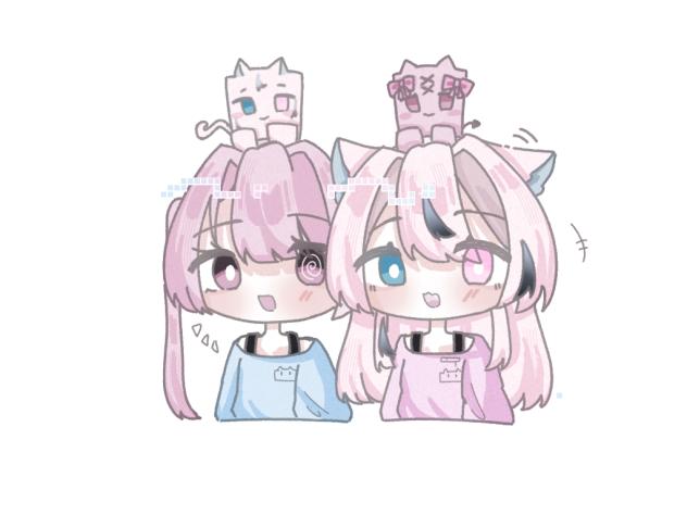 ここめあ立ち絵　にっこり