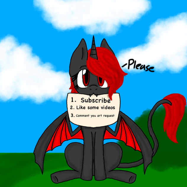please subscribe speed paint