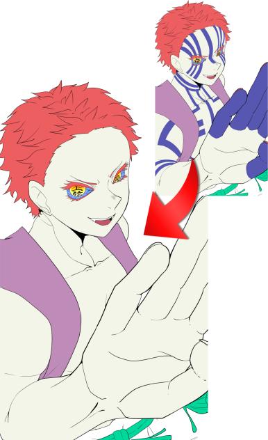 模様を消してみた