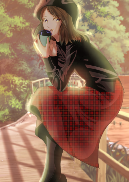 コーヒーで一息