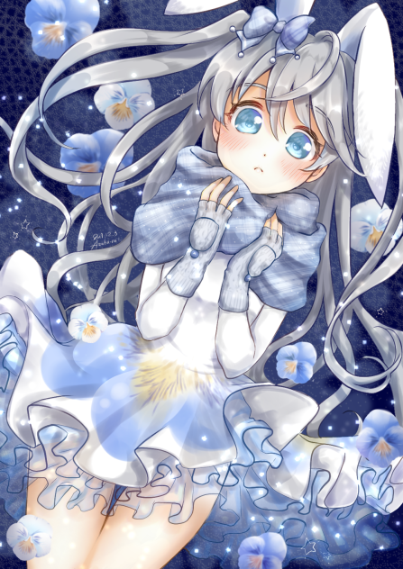 雪うさぎちゃん