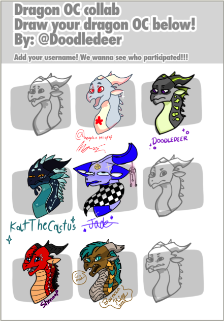 dragon oc collab