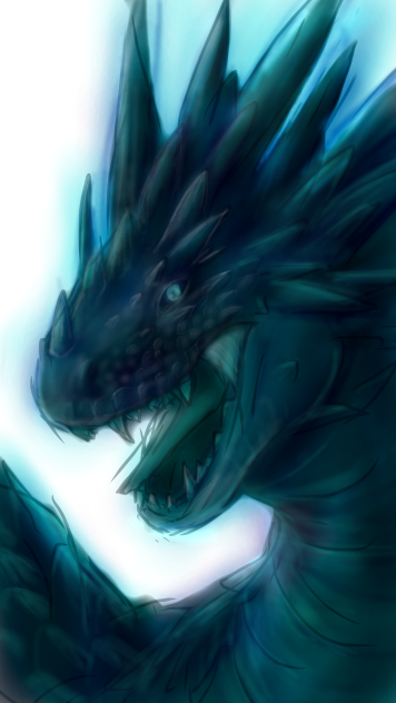 ドラゴン落書き