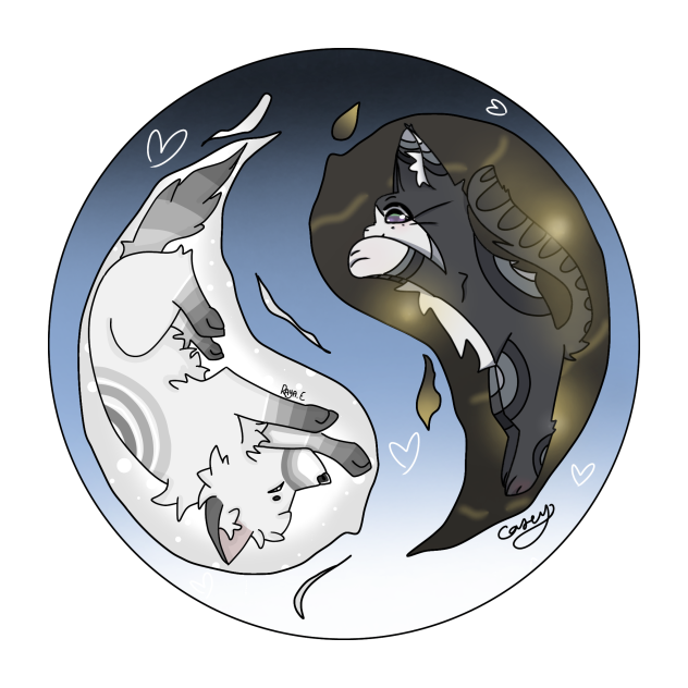 Yin yang collab w Casey