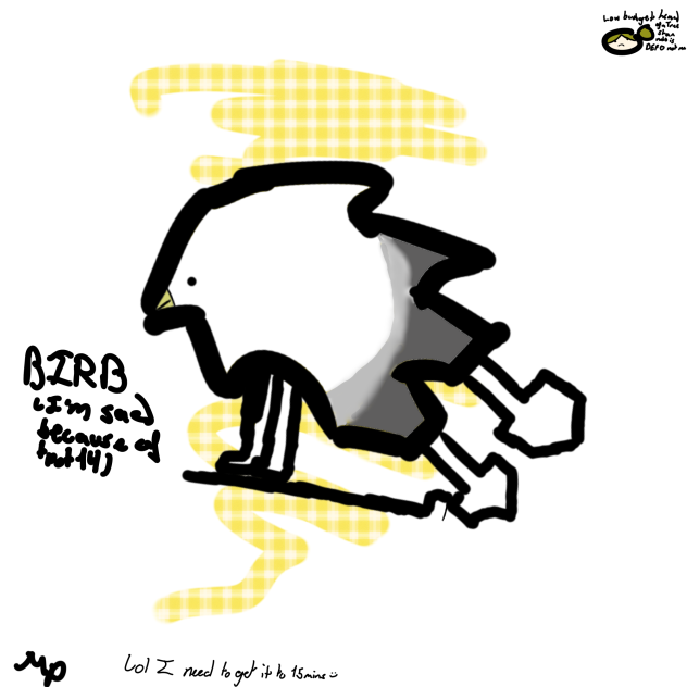 BIRB that stops my anxiety over tpot 14