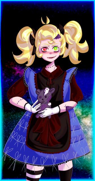 Creepy girl