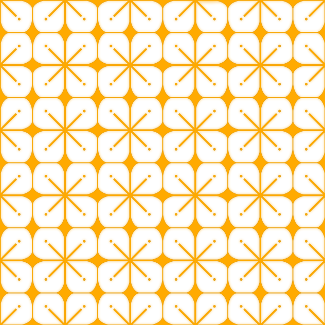 Chinese Flower Pattern Gold