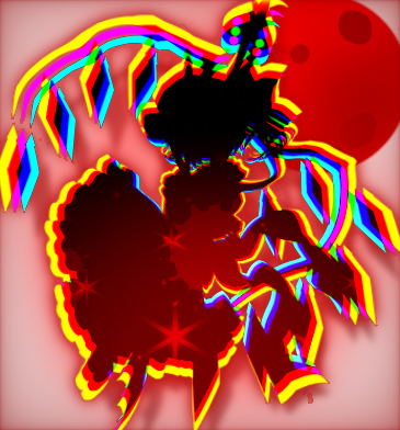 フランドール・スカーレット影絵