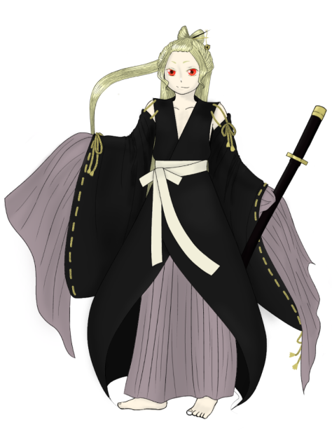 黒漆剣 仮 Ibispaint