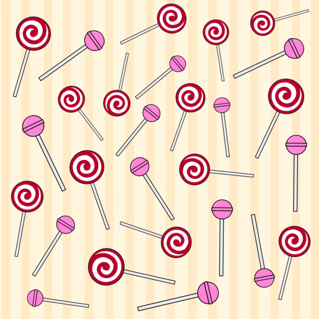 lolipop pattern background