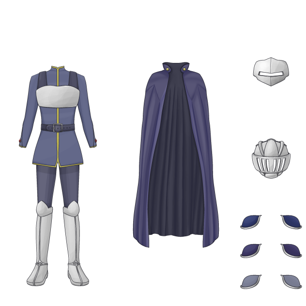 剣士の服