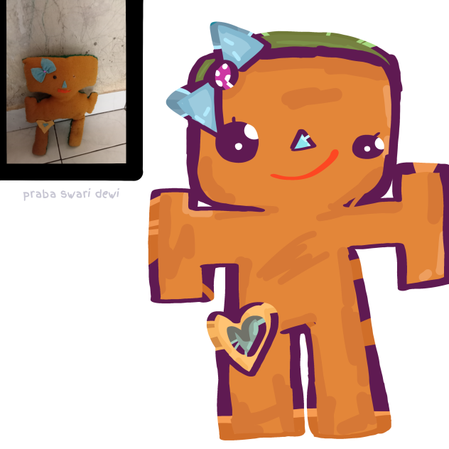 my cake doll
