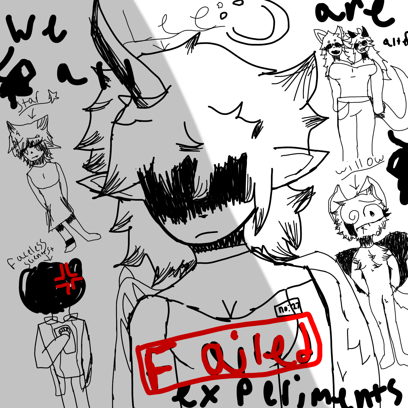 Failed experiments!#failedcontest - ibisPaint