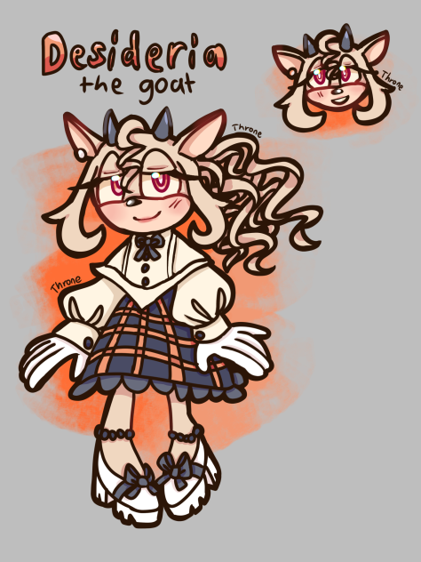 Desideria the Goat! (Sonic OC)