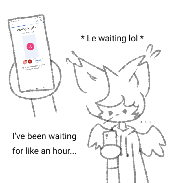 Waiting to join meeting