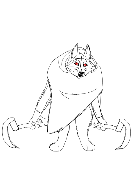 Death from Puss in Boots SKETCH