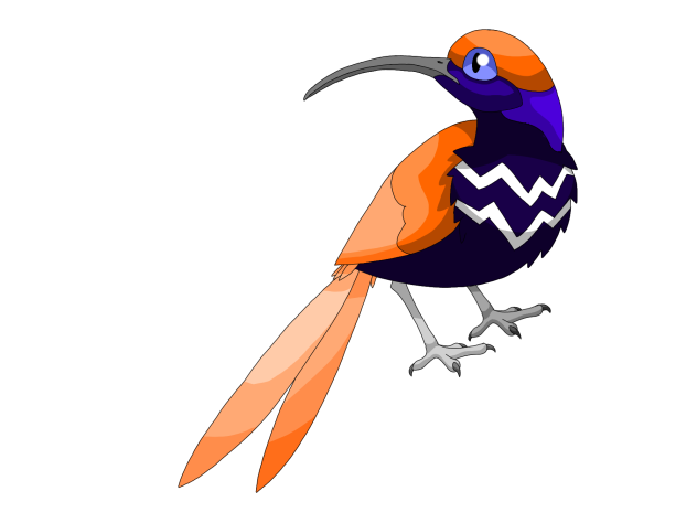 Birds of Paradise Pokemon-Siclil