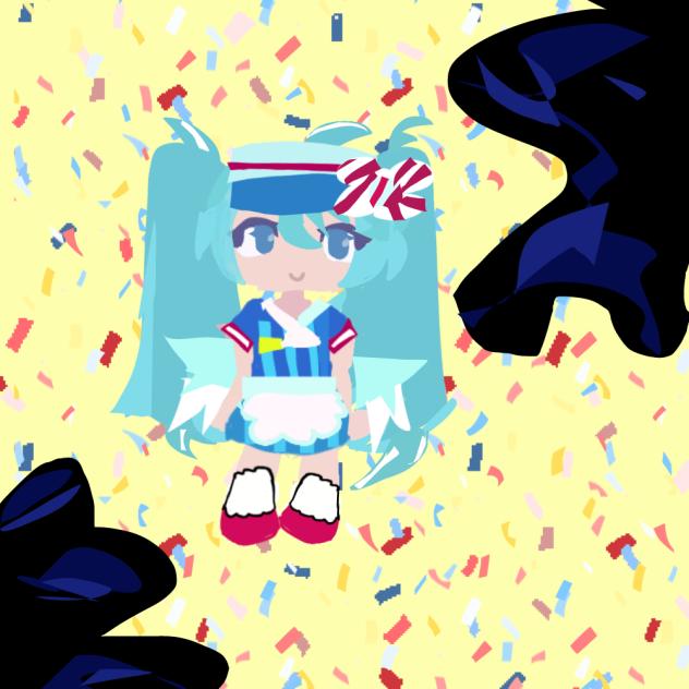 mesmerizer miku in green girl name sadie